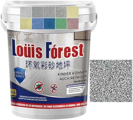 2025 New Forest Epoxy Floor Paint, Epoxy Sand Floor Paint Self Leveling by XIRUJNFD
