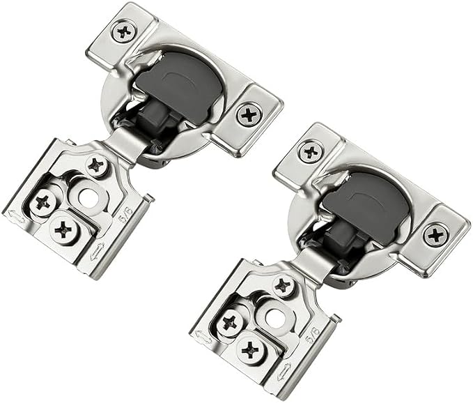 Soft Close Hinges for Kitchen Cabinet Hinges, 5/8 Inch Overlay, 10 Pack | 5 - Image 9