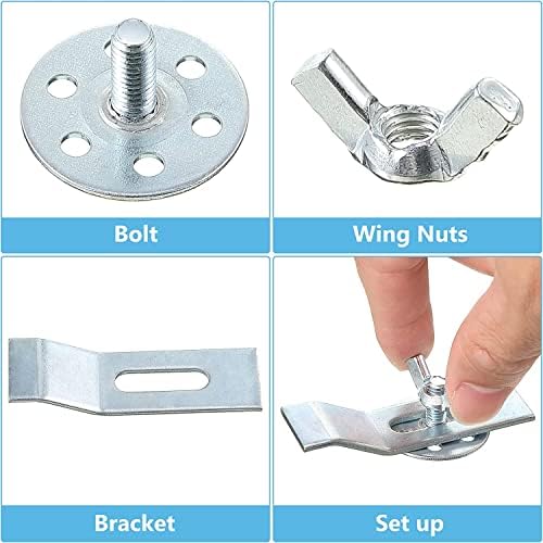 Enhon Undermount Sink Clips Kit 24 Pack, Sink Mounting Brackets, Heavy Duty - Image 2