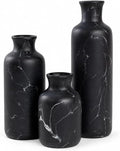 Resin 3 Piece Decorative Vase Set, Mantel and Shelf Decor. Boho Style Vases by YMXYJM