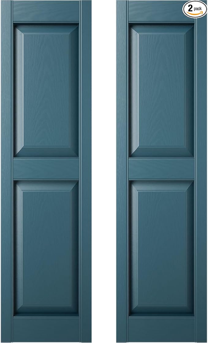 Builders Edge 14.75 in. W x 51 in. H Builders Edge, Standard Two Equal Panels by Builders+Edge
