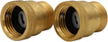 Vacuum Breaker 3/4 Inch Solid Brass Hose Bib Backflow Preventer by JBProducts