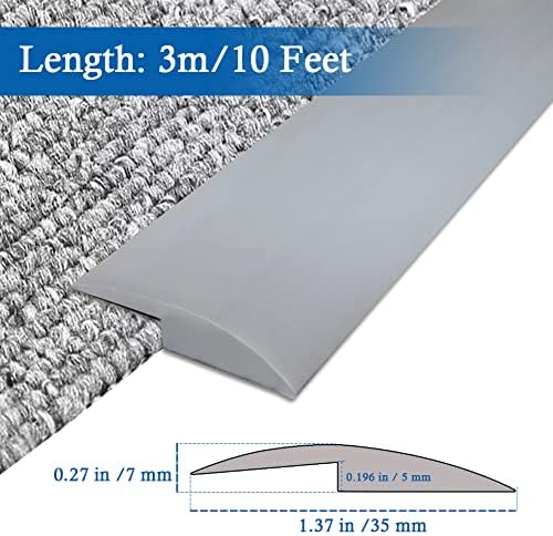 FONUNO Carpet Transition Strip Self Adhesive Floor Transition Strip - Image 2