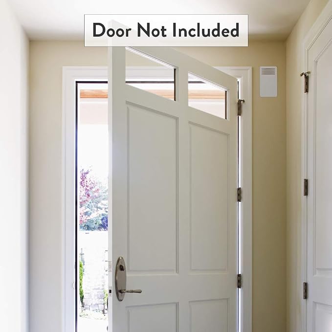 Yard & Home DIY Exterior White Door Jamb Frame Kit, Pine Wood, Finger Jointed - Image 2