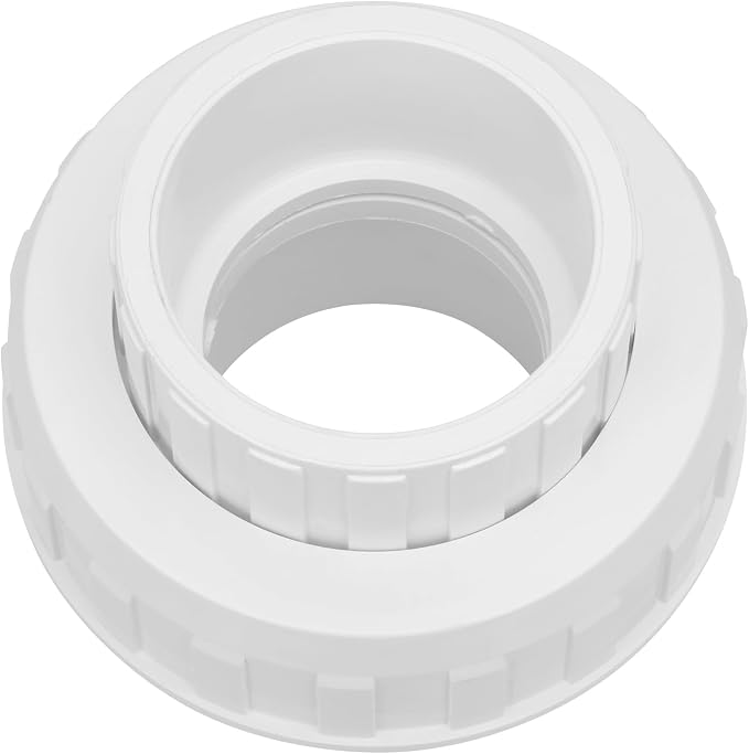 3" PVC Union Coupling Pipe Fitting 3Inch PVC Slip Union Adapter Coupling - Image 3