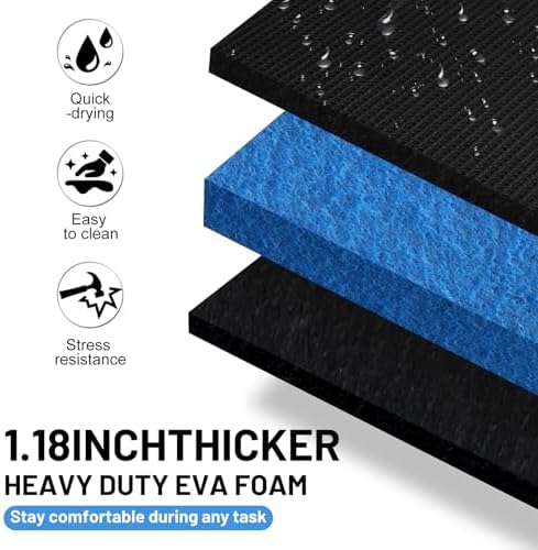 Foldable Mechanic Kneeling Pad, 22.44" Wide EVA Foam Mat, 1 Pack - Image 3