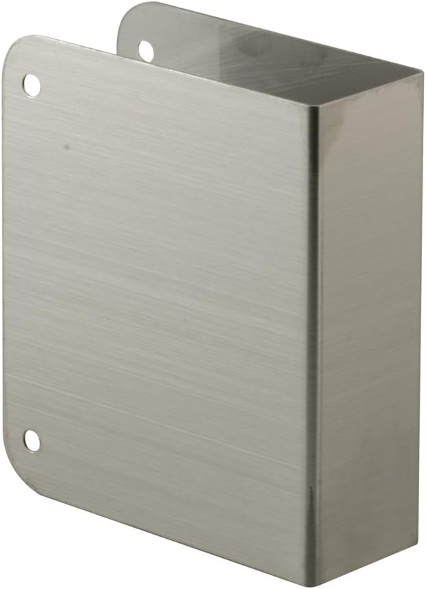 Prime-Line MP9492 Stainless Steel Blank Lock and Door Reinforcement Plate by Prime-Line
