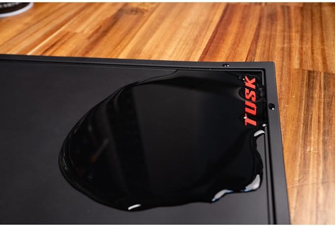 Tusk Workbench Mat 18” x 32” – Durable Black Vinyl Surface – Protective - Image 7