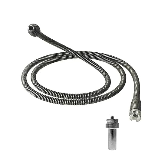 1.5M Length 10mm Reinforced Steel Drain Auger Spring - Image 2