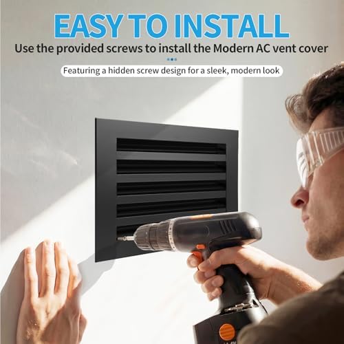 12x10 Modern AC Vent Cover, Decorative Air Vent Register Grille - Image 4