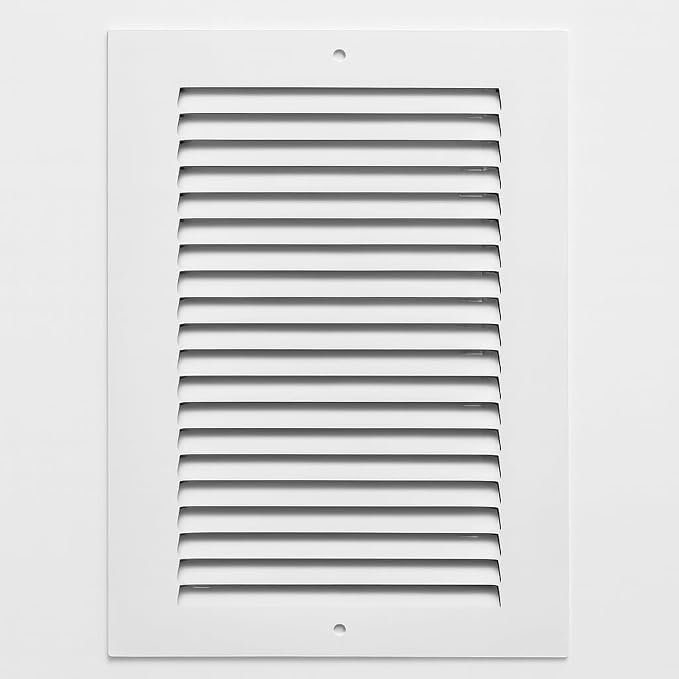 8 x 14 Inch Return Air Vent Cover, Solid Steel HVAC Grille by SierraGrates