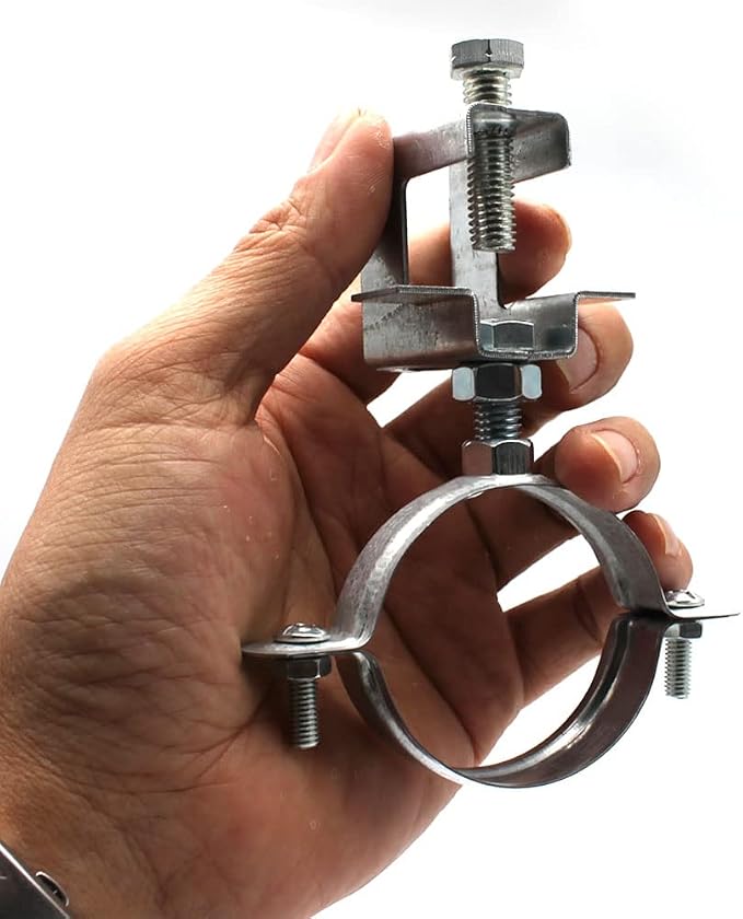 Conduit Hanger with Beam Clamp & Pipe Support Bracket - Image 3