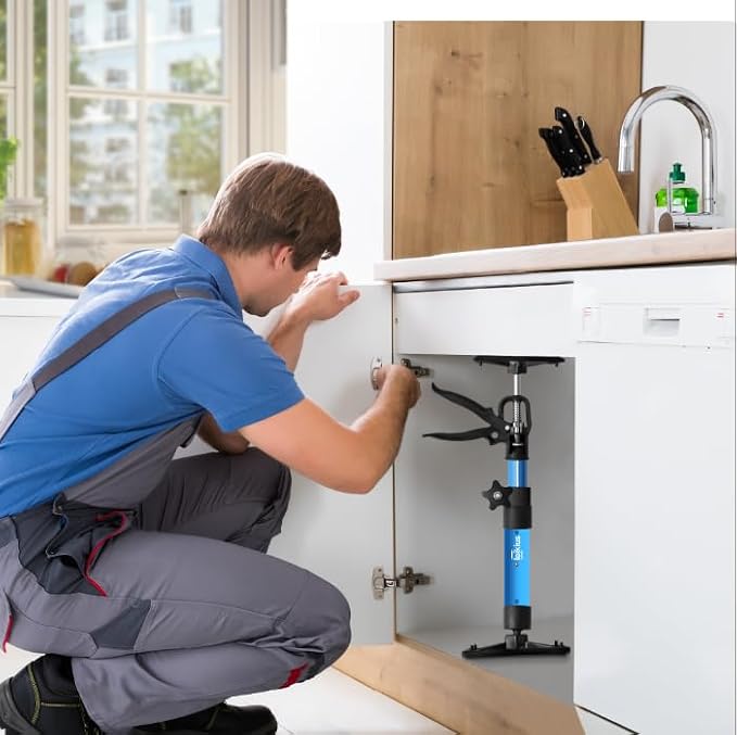 2PK Steel Cabinet Jacks for Installing Cabinets, 14.6-23.6Inches, Adjustable - Image 5