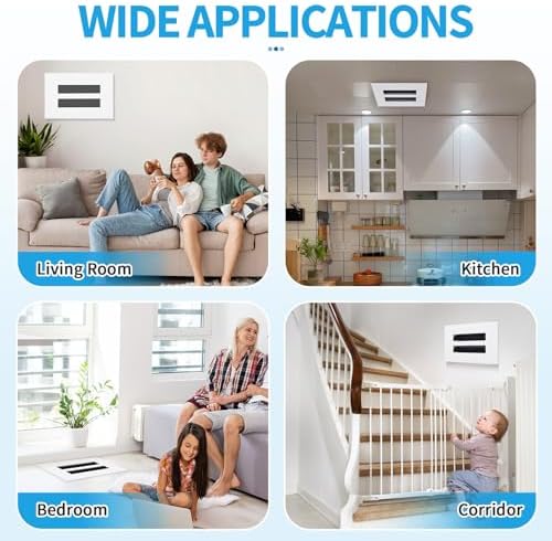 6x4 Modern AC Vent Cover, Decorative Air Vent Register Grille - Image 6