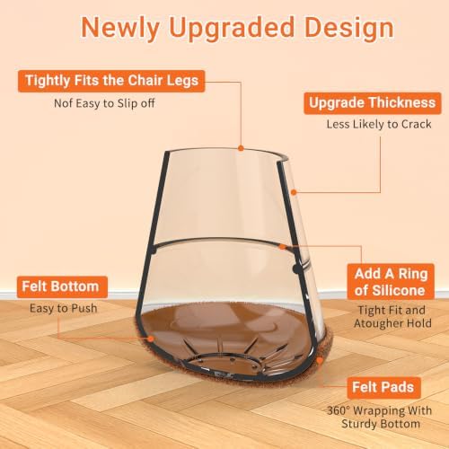 Round Chair Leg Floor Protectors - Image 3