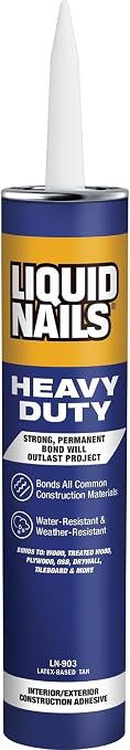 Liquid Nails Heavy Duty Construction Adhesive, 10 oz by LiquidNails