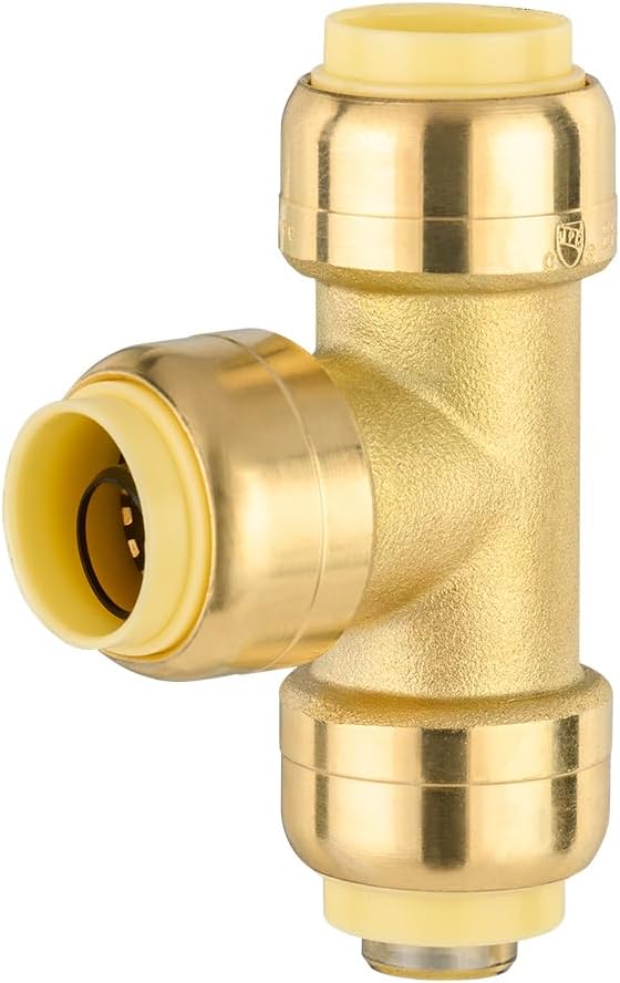 100-Pack EFIELD 1/2-Inch Tee Push-Fit Fitting to Connect Pex, CPVC - Image 2