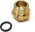 Cascada 1/2" G Thread Female to 3/4" NPT Thread Male Pipe Fitting Adapter by CascadaShowers