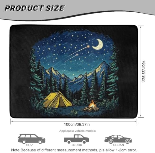 Starry Night Camping Trunk Mat 29"x39" - Image 7