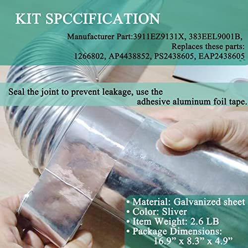 3911EZ9131X 383EEL9001B Side Vent Kit Universal - Image 4