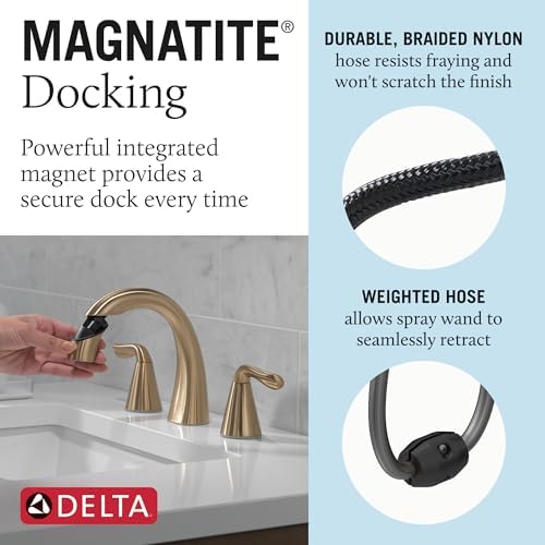 Delta Arvo Brushed Gold Bathroom Faucet - Image 3
