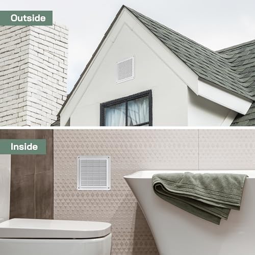 Vent Systems 10" x 10" Inch White - Image 5