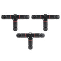 3PCS IP68 Waterproof Electrical Cable Connector, Outdoor 2 Pin T Shape Junction by MELIFE