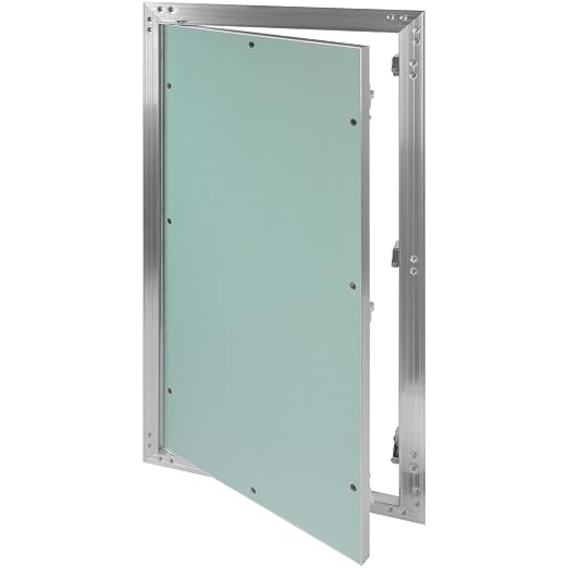 12" x 24" Waterproof Drywall Access Panel, Tileable and Paintable Ceiling and by ECOPROVENT