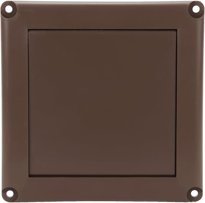 EverSafe 4" Dryer Vent Cover for Exterior Wall Vent Hood Outlet, Auto Airflow - Image 2