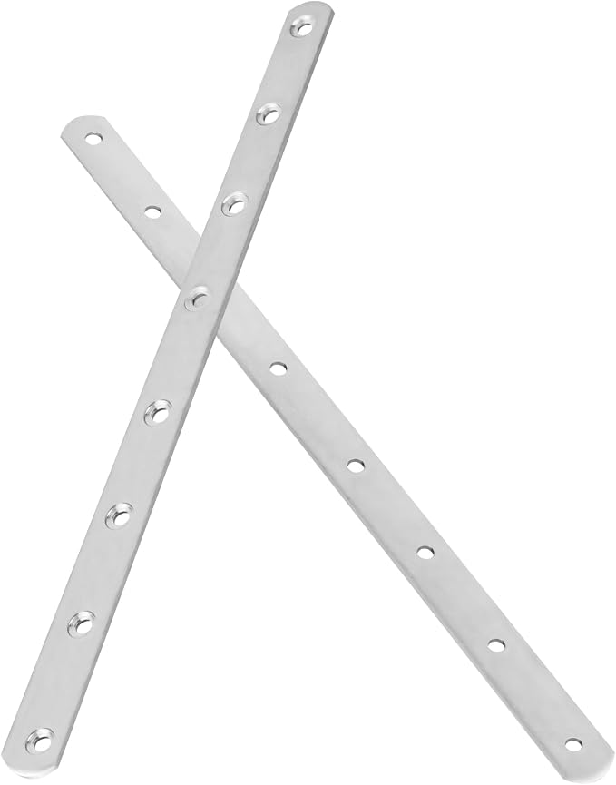 11.5 Inch Stainless Steel Straight Brace, Flat Straight Support, Repair Fixed - Image 3
