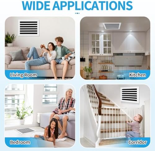 16x12 Modern AC Vent Cover, Decorative Air Vent Register Grille - Image 6
