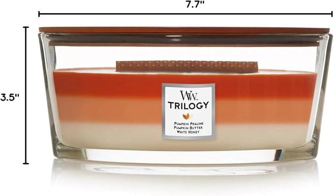 WoodWick Pumpkin Gourmand Trilogy Holiday Candle Gifts - Image 6
