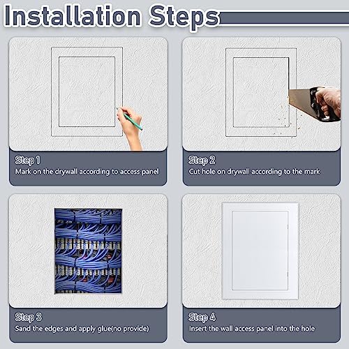 Flamorrow White Plastic Access Panel - Image 7