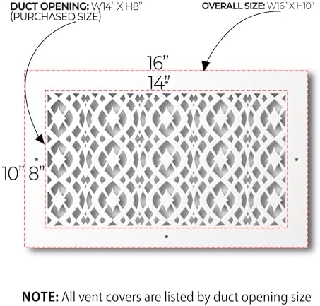 SABA Home Decor Air Vent Cover Grille - Image 2