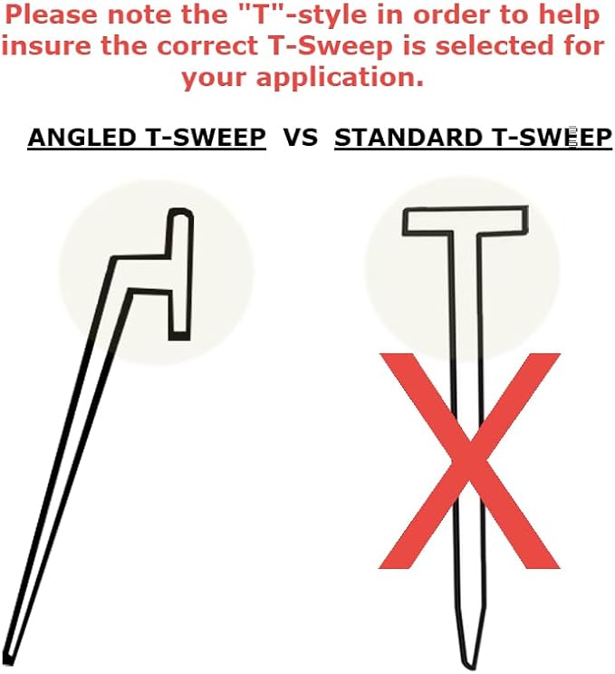 Angled Slide-in Clear Vinyl Framed Shower Door Drip Sweep - Image 3