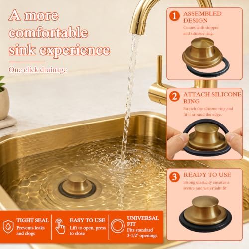 3-1/2 Inch Kitchen Sink Drain Kit - Image 6