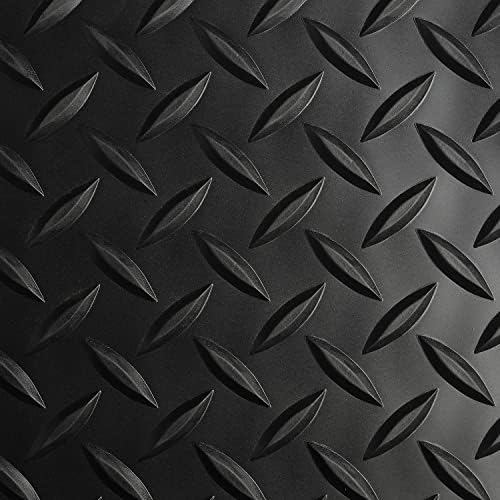 Workforce Vinyl Diamond Plate Commercial Grade Matting, Heavy Duty Floor Mat by WorkForceCommercialMatting