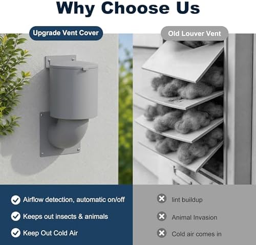 4 Inch Dryer Vent Cover UV Resistant - Image 5