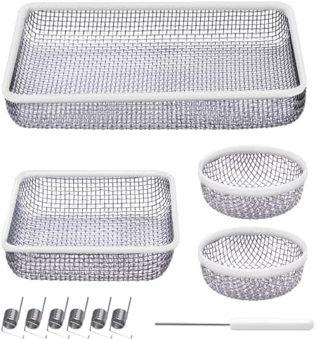 Eazy2hD RV Furnace Vent Cover Screen, Stainless steel mesh by EAZY2HD