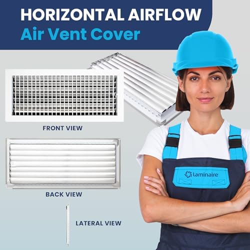 20" x 8" Duct Hole Adjustable Vent Cover - Image 2