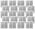 10 x 10 Inch Return Air Vent Cover, Solid Steel HVAC Grille by SierraGrates