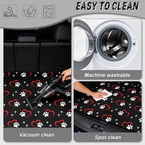 Red Heart Paw Heavy Duty Trunk Mat 29"x39" - Image 5