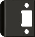 Deltana SPE225 2-1/4" x 2-1/4" Extended Lip Strike Plate, Oil Rubbed Bronze by Deltana