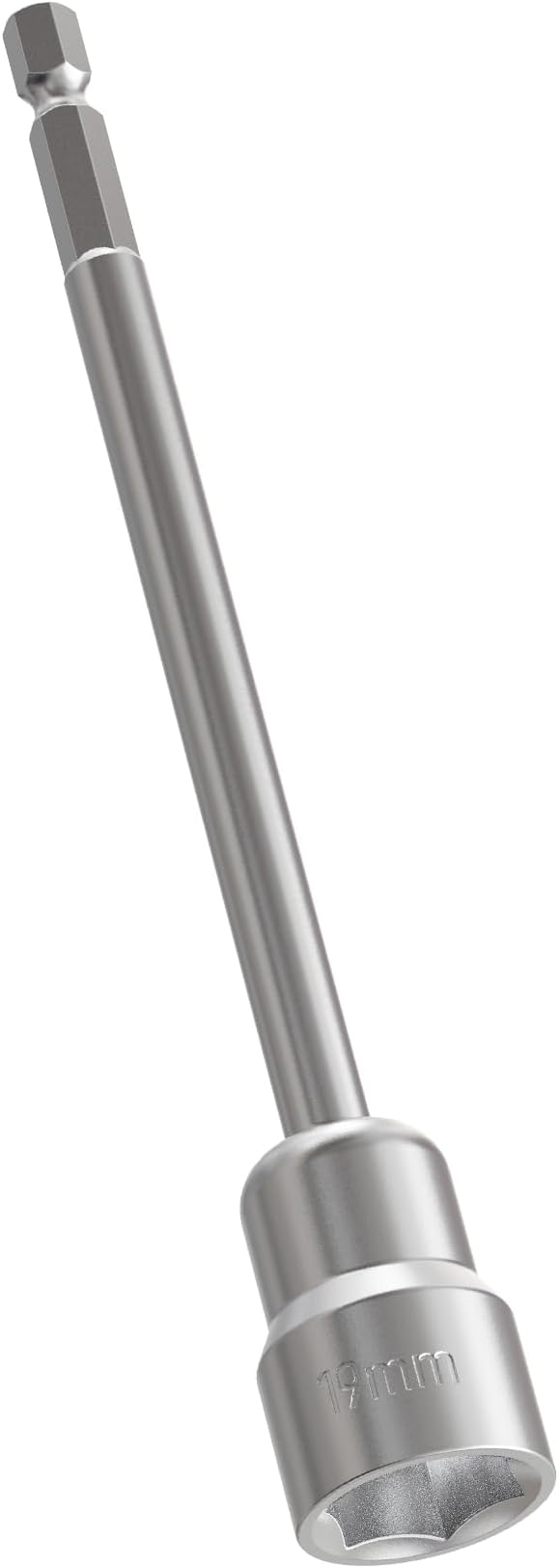 19mm Nut Setter Driver Drill Bit, 100mm Length | Quick-Change, Impact Nut by FOCMKEAS