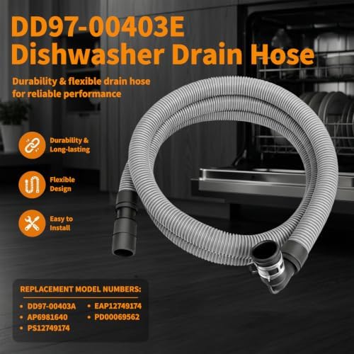 DD97-00403E Dishwasher Drain Hose - Image 2