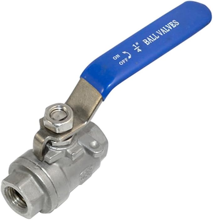 316 Stainless Steel 1/8"~3" Full Port Ball Valve by Megairon