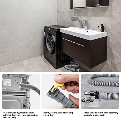 13 FT Washing Machine Drain Hose Extension - Image 6