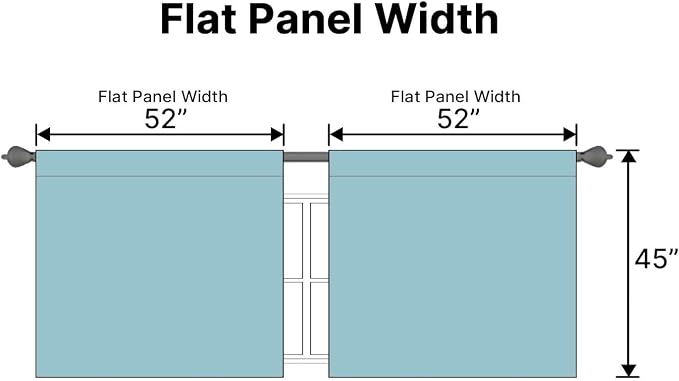 H.VERSAILTEX Blackout Curtains Thermal Insulated Window Treatment Panels Room - Image 7