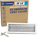 20" x 6" Duct Hole Adjustable Vent Cover by ACLAMINAIRE