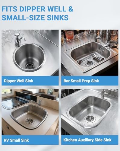 2" RV Sink Drain with Basket Strainer, Anti-Clog - Image 7